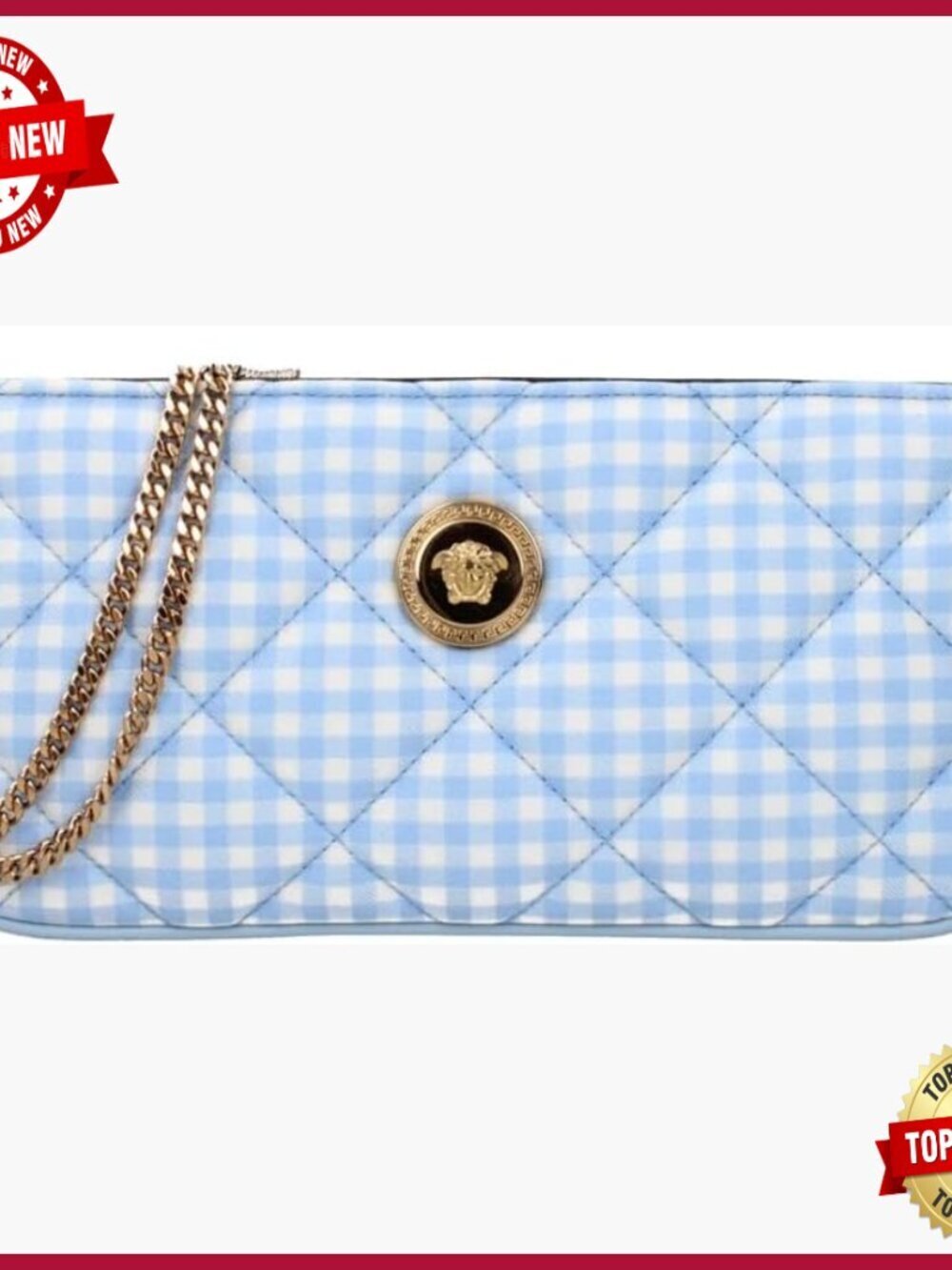 Mini Quilted Fabric Shoulder Bag with Adjustable Crossbody Strap